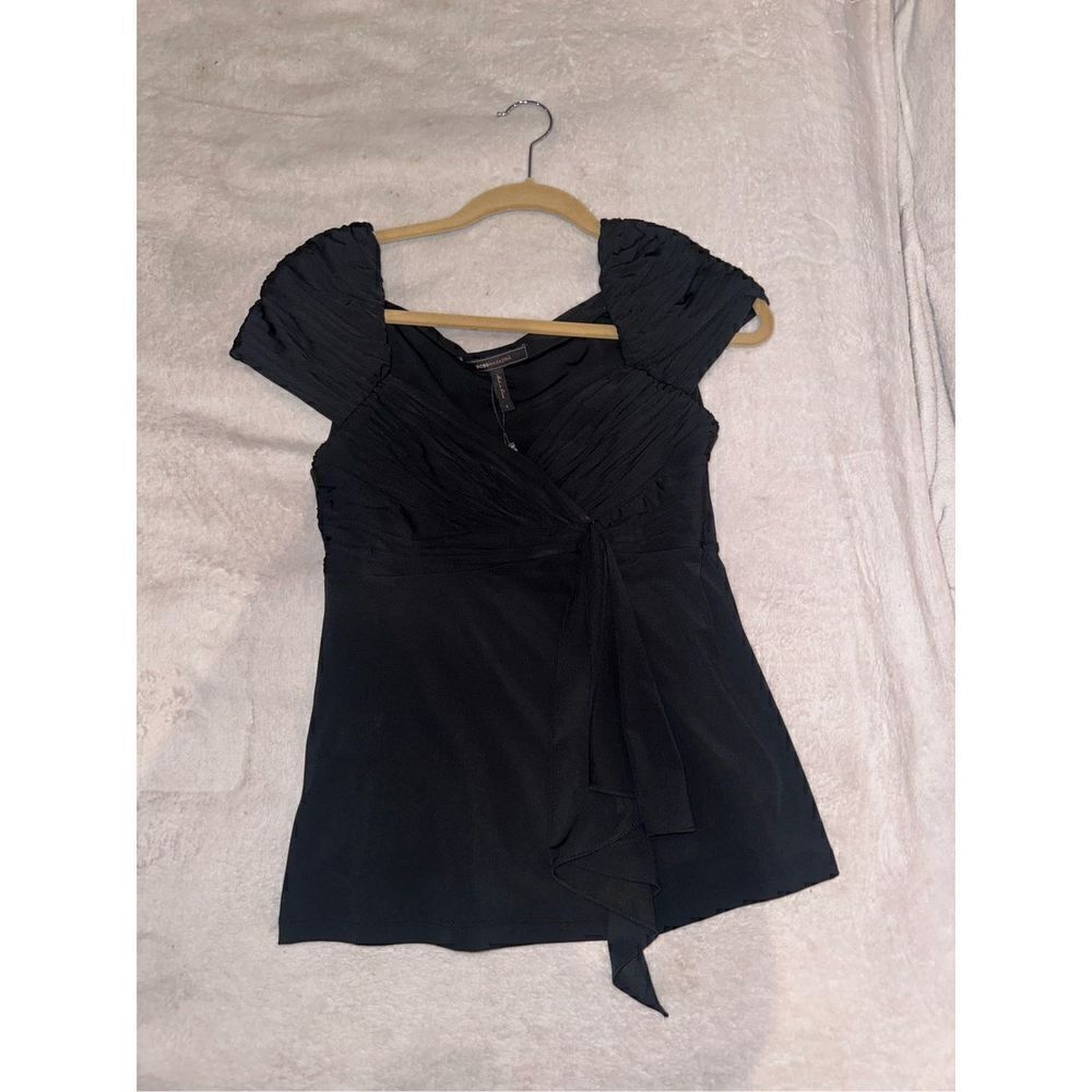 Black blouse BCBG MAXAZRIA women’s top size S new